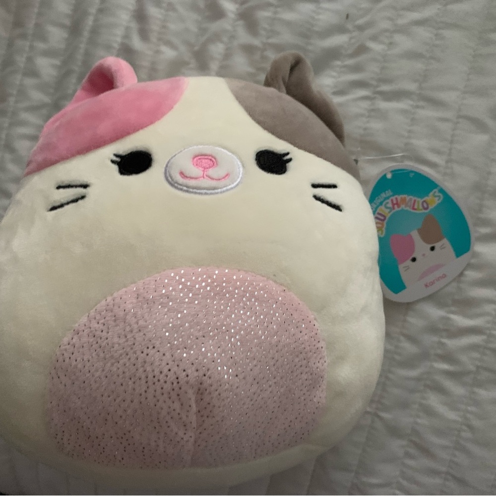 Karina cat squishmallow, stuffed animal